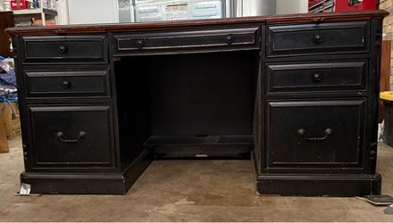 Large executive desk