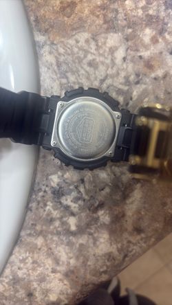 Black and gold Gshock