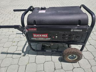 Yamaha Black Max 12 horsepower 8500 w generator