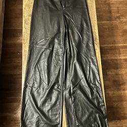 Zara leather pants size 28