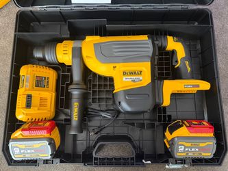 DEWALT 60V FLEXVOLT Cordless Brushless 1-7/8”  SDS Max Rotary Hammer Kit