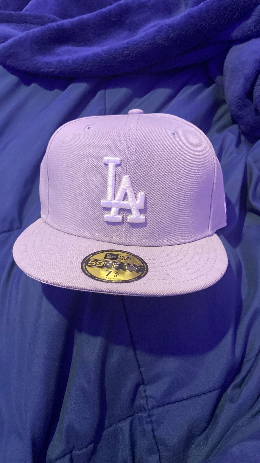 Gray LA Dodgers Fitted 