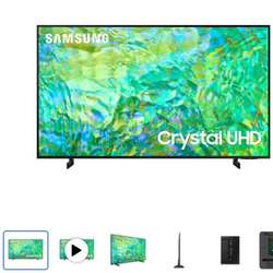 Samsung TV 75" crystal uhd