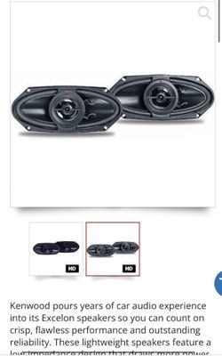 Kenwood 2way 2speakers