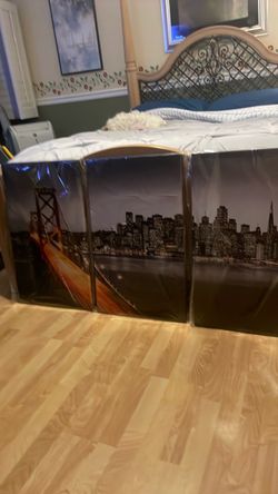 3 Piece canvas wall art