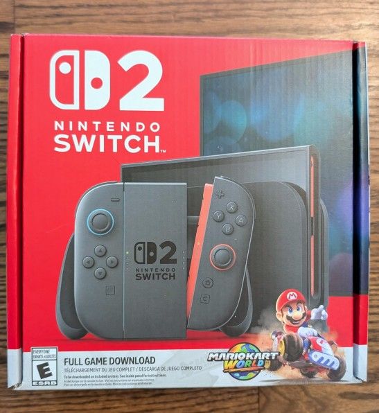 Nintendo Switch 2 Mario Kart World Bundle