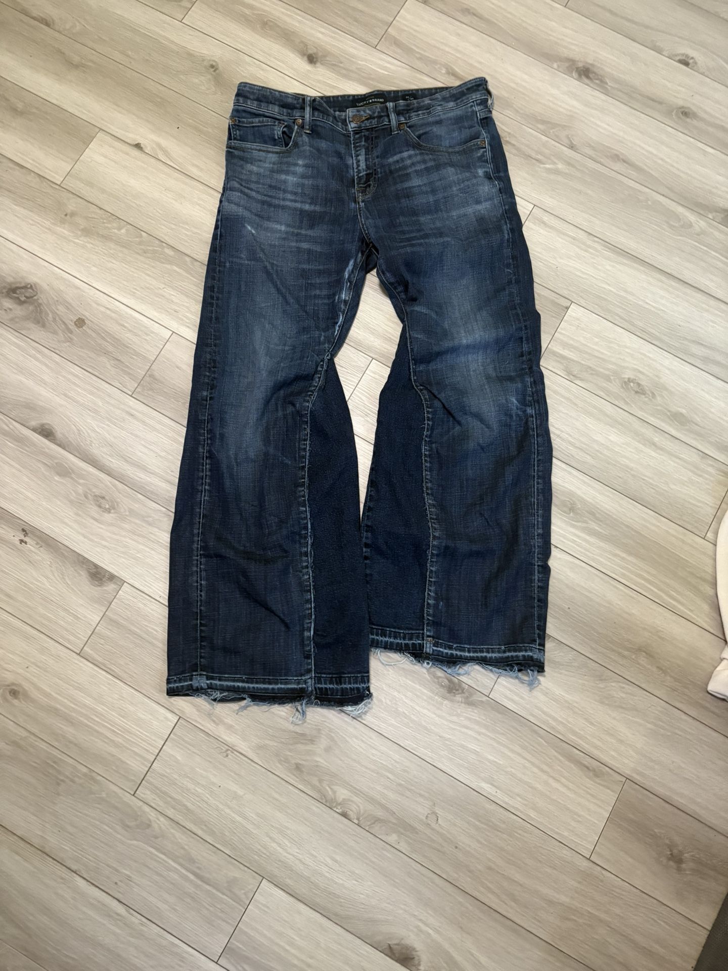 Custom Lucki Jeans I Made!!!