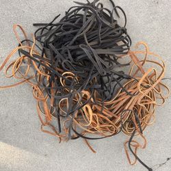 Brown and Black Leather Laces- $5 for all