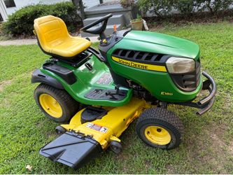 2019 John Deere E180 riding mower