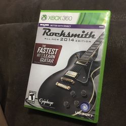 Rocksmith (2014 Edition) Xbox 360 Tested Working Complete