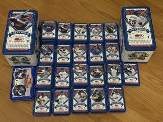 1997 Donruss Preferred Collectible Tins – 36 Lot – MLB Legends