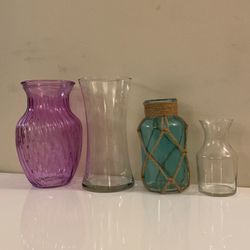 Glass Flower Vases  Thumbnail
