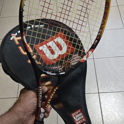 Wilson Oversize Court Zone Stretch 28 Tennis Racquet Grip 4 1/2" W/Cover - Holmdel NJ 