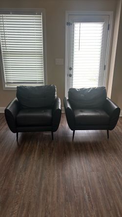 $20 for two chairs leather