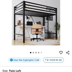 Loft Bed Twin Size
