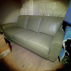 Contemporary Leather Sofa