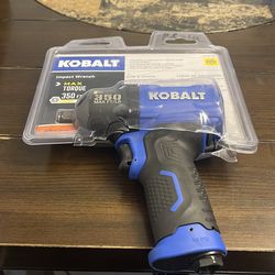 Cobalt impact wrench, max torque 350 feet pound