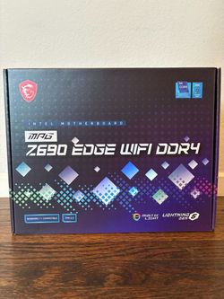 New Mag Z690 Edge WFI DDR4 Intel Motherboard