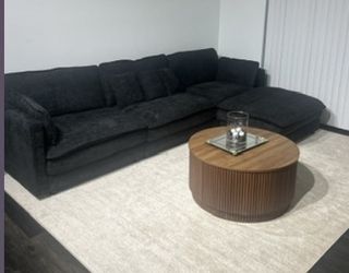 Black couch