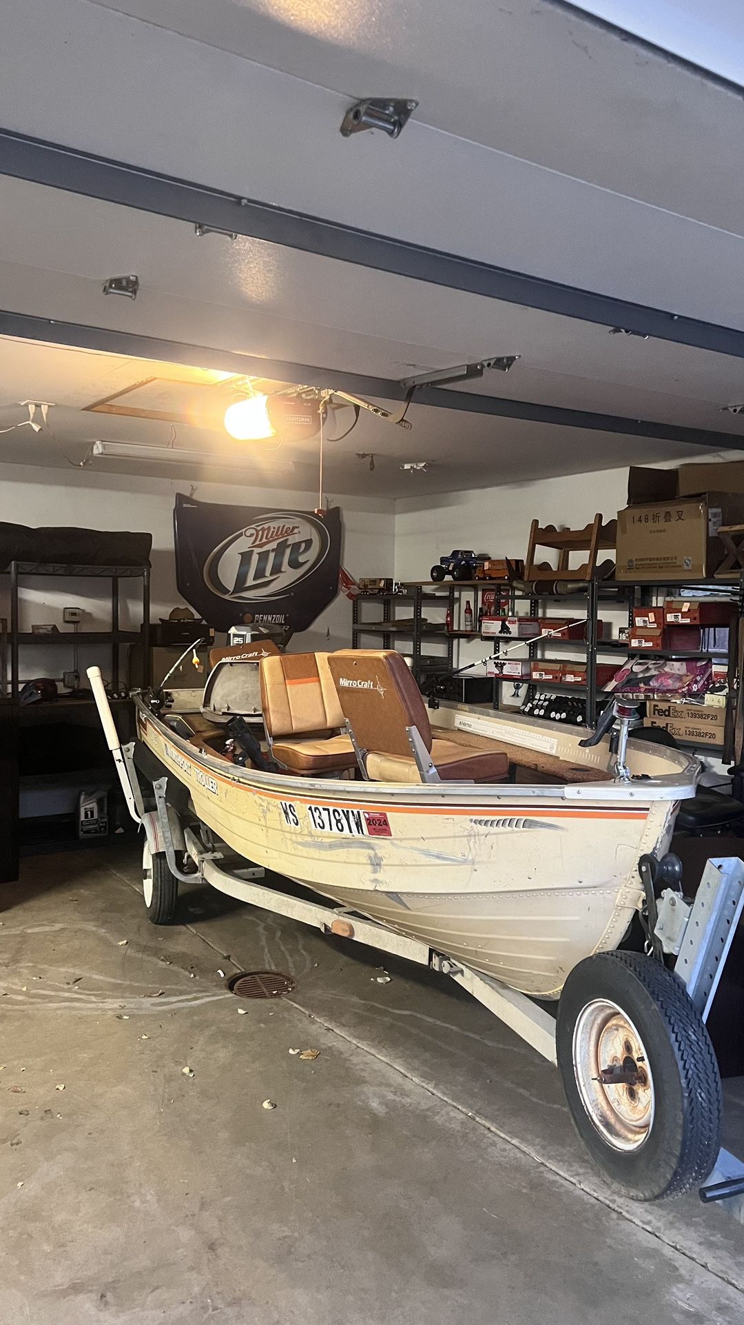 Mirrocraft Northtroller Fishing Boat Medium Deep V Hull for Sale in