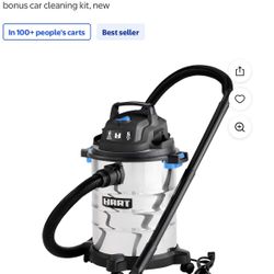Hart Dry/wet Stainless Steel Vaccum 