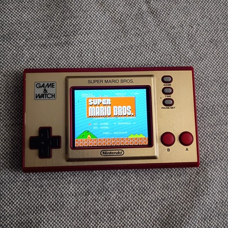 Super Mario Bros Game And Watch