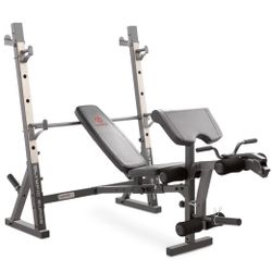 Marcy Olympic Bench -solid Weight 300lb Set