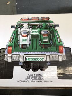 Hess Truck 2007