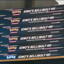 Ionos Bellibolt Ex Premium Collection Box Journey Together Pokemon Sealed