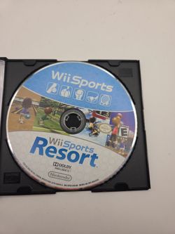 Nintendo Wii Sports and Wii Resort - 2 in 1 Combo - Disc Only Tested/Working