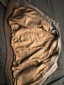 A-2 Leather flight jacket Brown