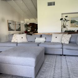6 Piece Sectional Couch 