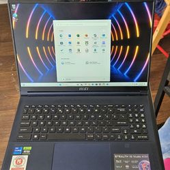 MSI Stealth 16 Studio A13VG Gaming Laptop