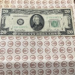 Old $20 bill