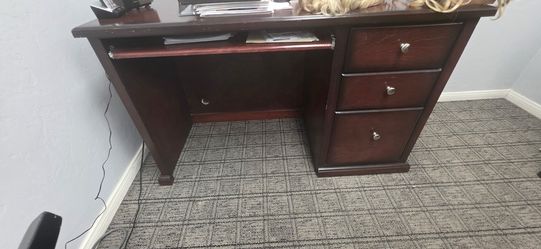 Cherry wood desk