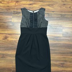 Women’s dress, size 4, black and gray