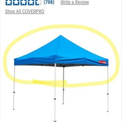 NEW CoverPro 10 x 10 Canopy Top replacement from Harbor Freight