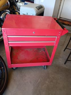 Craftsman rollaway 2 drawer caddy tool box