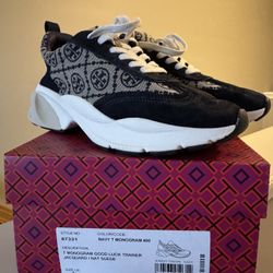 Tory Burch Monogram Good Luck Trainer