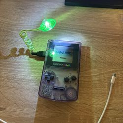Green worm light for GBC (GBC not included) 