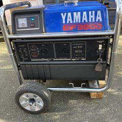 Yamaha EF 3800 generator