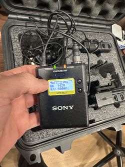 Sony Wireless mics
