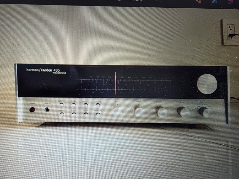 Classic Harman Kardon 430 Twin Powered Stereo Receiver