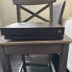 Xbox One X With Controller