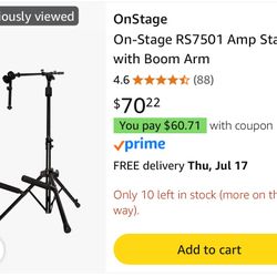 One Stage Stand Amp 