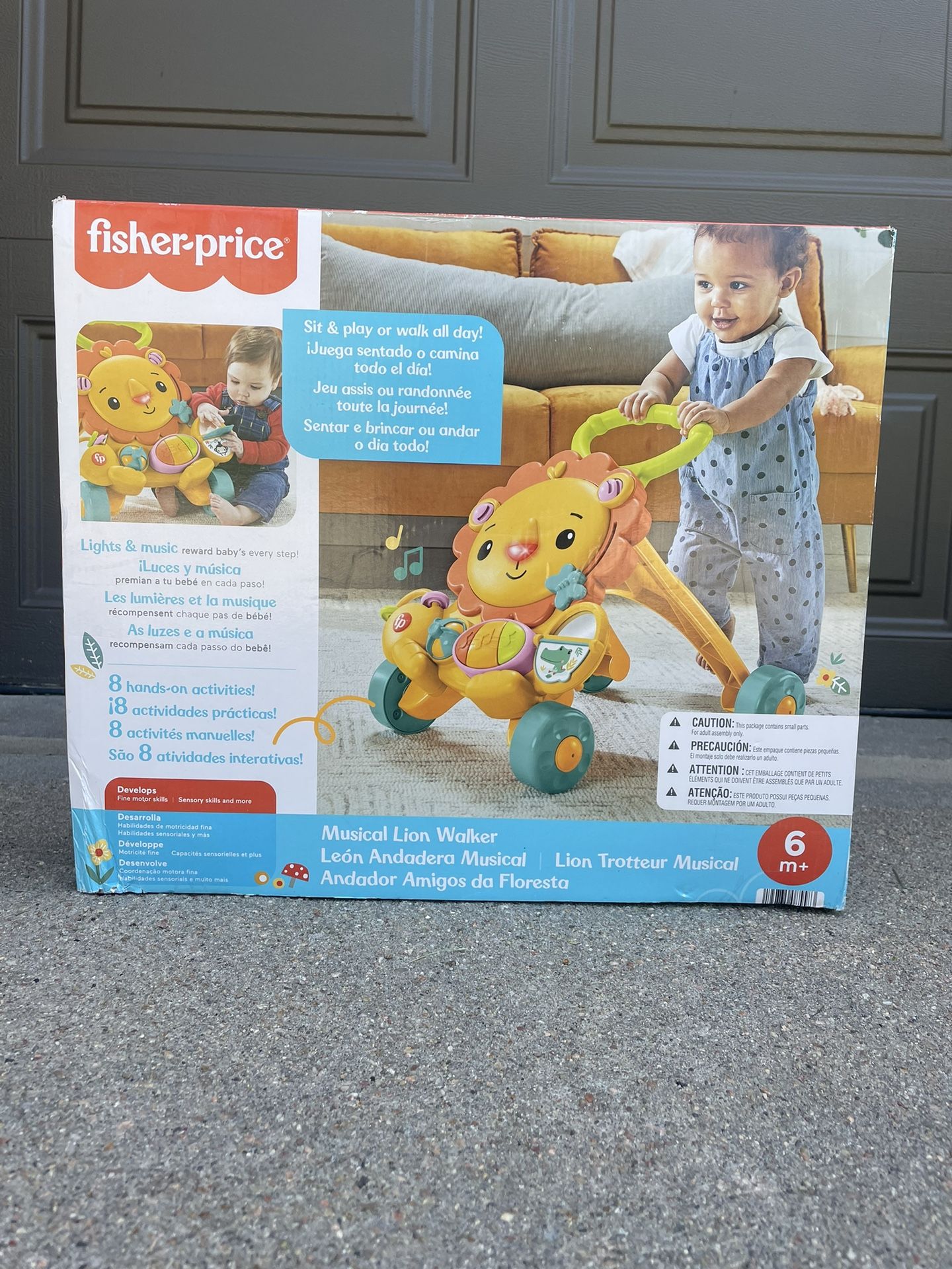 Fisher-Price Musical Lion Walker Infant Toy