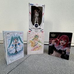 Anime Figures - Hatsune Miku, Asuka Evangelion, T-most Marin