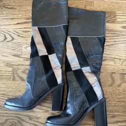 Alto Knee-high Leather Boots Size6.5