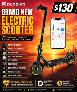 New electric scooter