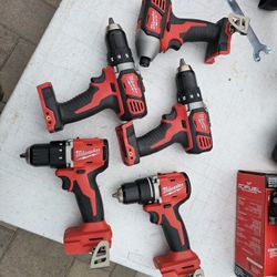 New Milwaukee M18 Drills